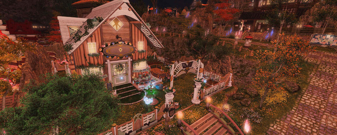 The location and view of the apothecary